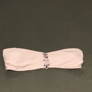 Lilac bandeau swim top 🏊🏼‍♀️